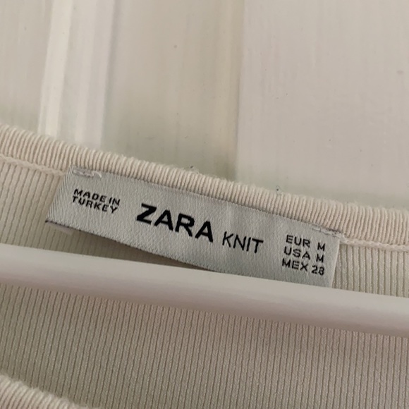 Zara Asymmetrical Peplum Top - Picture 2 of 5